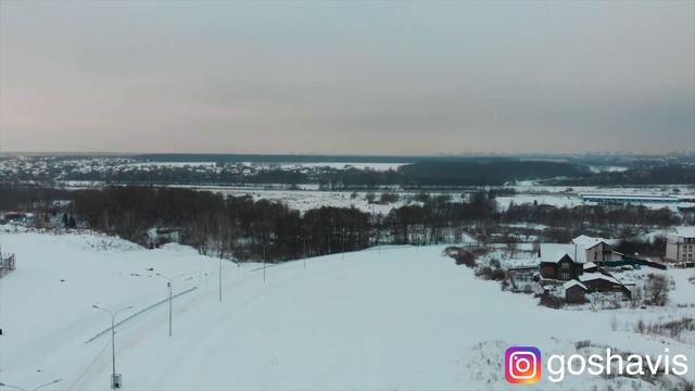 Строительство выезда на М4. Видное. Январь 2021