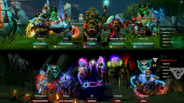 Team Falcons VS Tundra Esports Игра 5 | BetBoom Dacha Belgrade 2024