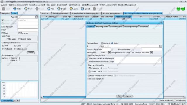 vos3000 demo voip wholesale configuration by step by step смотреть онлайн