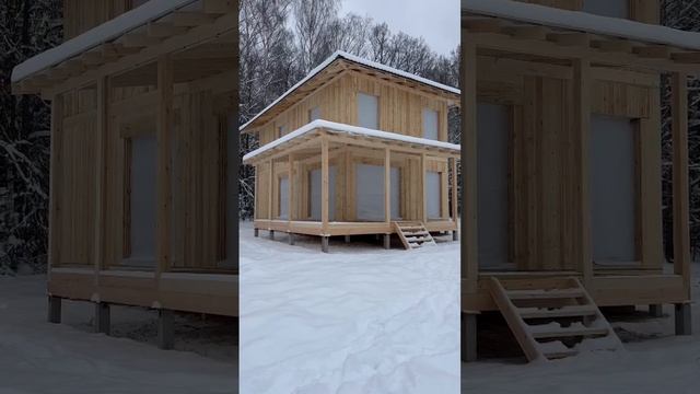 двухэтажный дом в современном стиле!