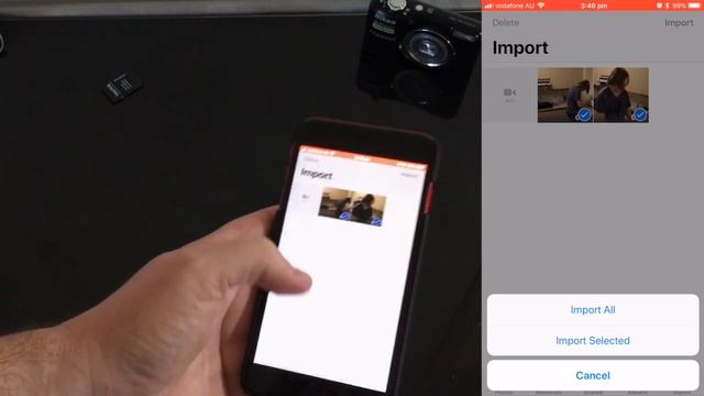 Lightning to SD Card Reader - Get Your Data from Your Camera to your iPad! смотреть онлайн