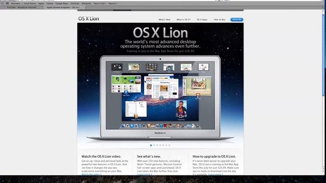OSX LION смотреть онлайн