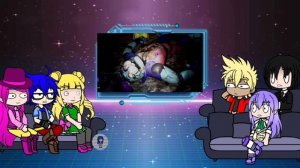 [Gacha_Unlocked] Реакция Инфинити надо на обзор Фнаф Security breach Ruin от Сумки