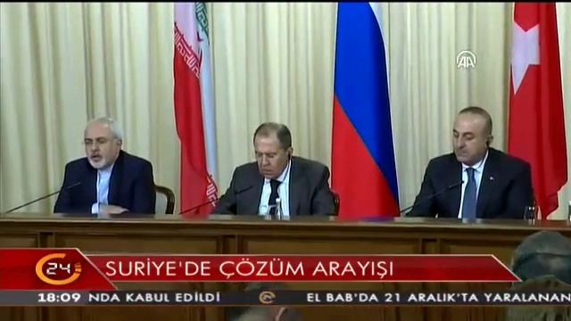 Lavrov: İran ve Türkiye ile iş birliğimiz artacak смотреть онлайн