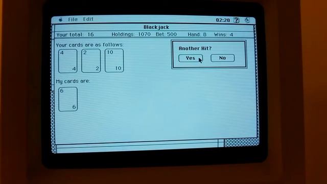 BLACKJACK 2.0 (Macintosh) смотреть онлайн