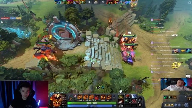 ПЕРЕД ЗВЫМ СИЕГОЙ НАЧАЛИ НАМАТЫВАТЬ КРУГИ! #dota #whyawane #головач