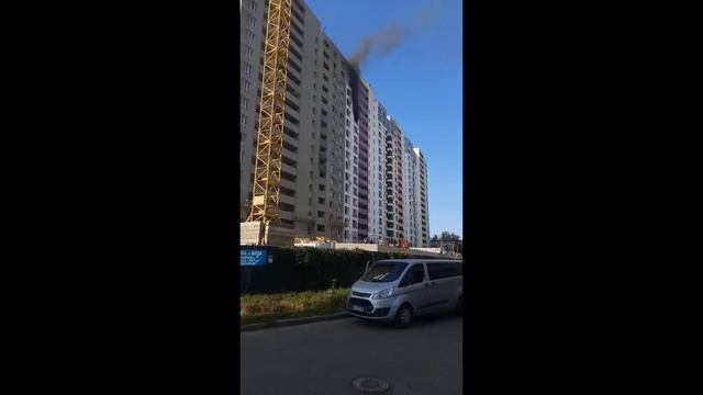 Шокирующие кадры! C пожара в (Квартал, Акварели)!!! смотреть онлайн