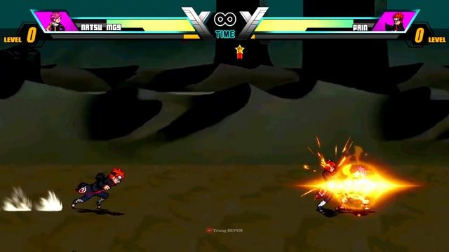 Anime Battle - Pain (Naruto) vs Natsu (Fairy Tail) | Jump Force Mugen V12 смотреть онлайн
