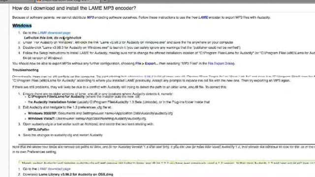 LAME encoder смотреть онлайн