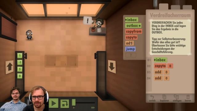 Noob & Dev spielen Human Resource Machine #1 смотреть онлайн