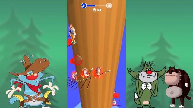 NOOB vs PRO vs HACKER Climb The Tower #2 Android iOS Oggy And Jack смотреть онлайн