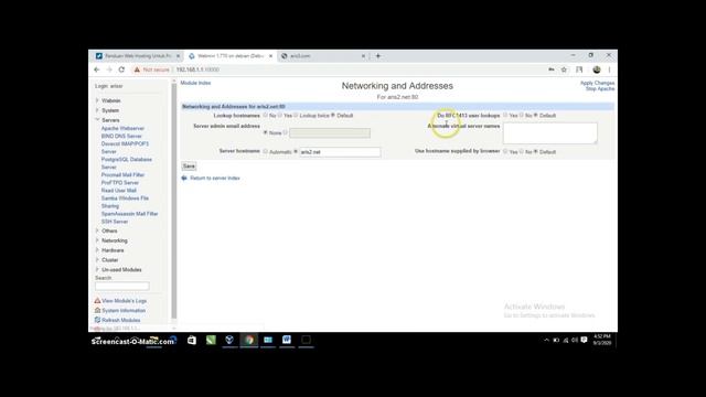 Cara Konfigurasi Share Hosting dengan Webmin Menggunakan Debian | Virtualbox смотреть онлайн