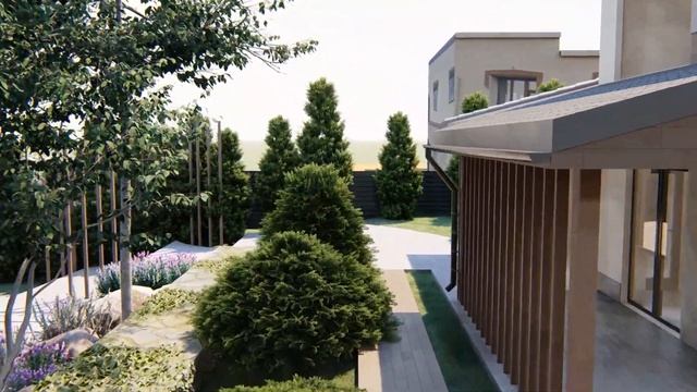 Ландшафтний дизайн у м. Надвірна | MAKS BARTKO ARCHITECT смотреть онлайн