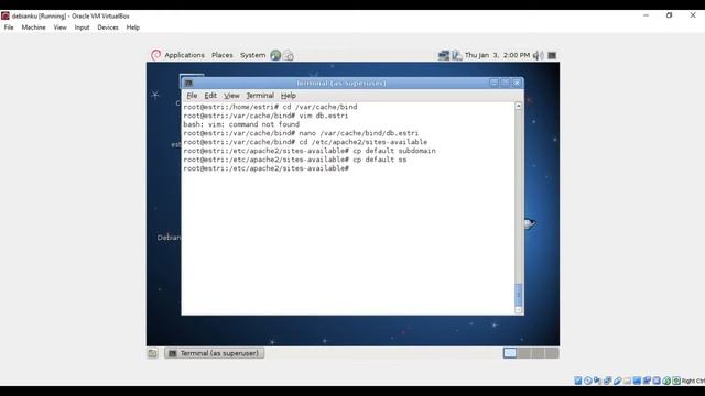 Konfigurasi subdomain Server Debian смотреть онлайн