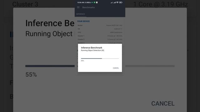 POCO F3 Geekbench ML GPU Test Result (8/255) смотреть онлайн