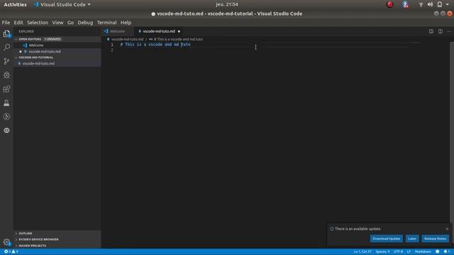 Visual Studio Code And Markdown Tutorial