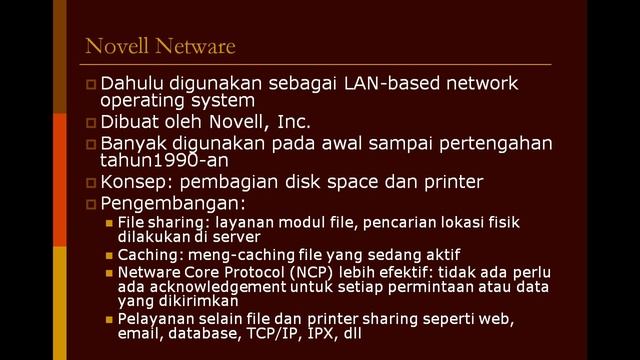 Sistem Operasi Jaringan - Miko Irianto смотреть онлайн