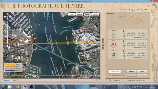 Photographer's Ephemeris - Free Windows Desktop Version & How To Use It With Android Smartphones смотреть онлайн