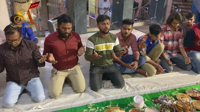 Dastarkhwane Moula Abul fazlil Abbas Alamdar 1442/2021 at KSI jameaa masjid Surat смотреть онлайн