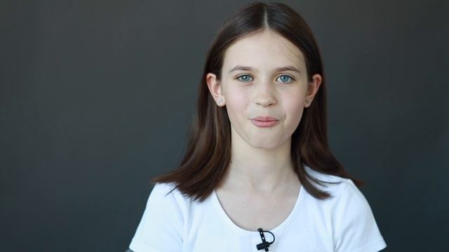 Ева Поличинская, 12 лет-актерская визитка (базовая) смотреть онлайн