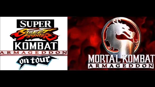 Super Street Fighter Kombat Armageddon On Tour versus Mortal Kombat Armageddon смотреть онлайн