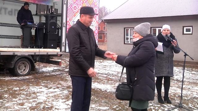 Вручение ключей от новых социальных домов смотреть онлайн