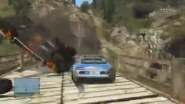 GTA V Mount Chiliad Police Chase смотреть онлайн
