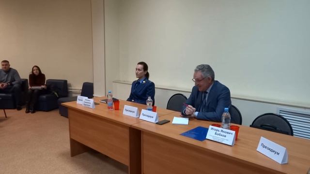 Встреча Представителей Власти и Предпринимателей в Ухте декабрь 2018. 1 Часть смотреть онлайн