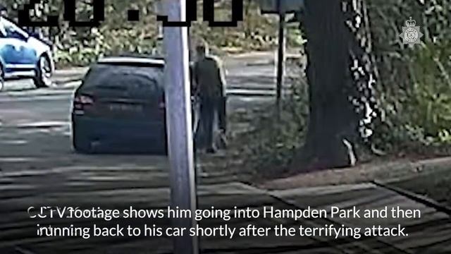 The moment a man parks outside Hampden Park in Eastbourne before attacking a woman смотреть онлайн