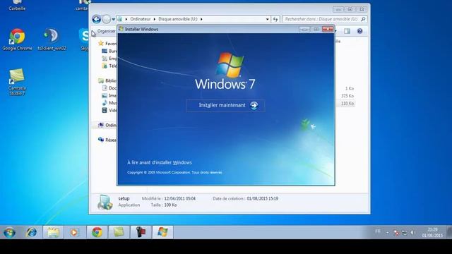 Installer et Avoir Windows 7//32 bit et 64 bit //clé produit смотреть онлайн