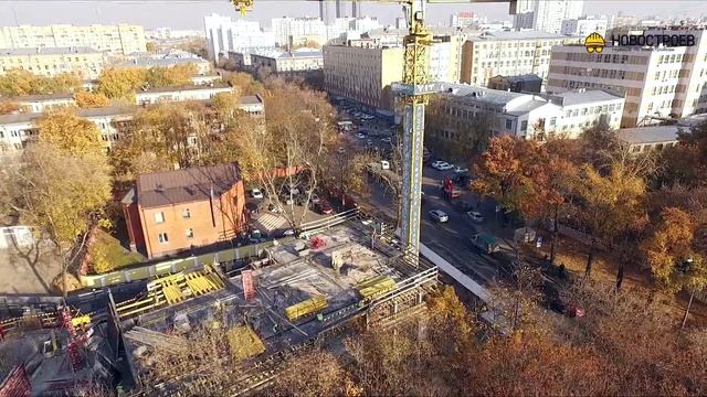 Аэросъемка ЖК "Аалто", 17.10.2018 смотреть онлайн