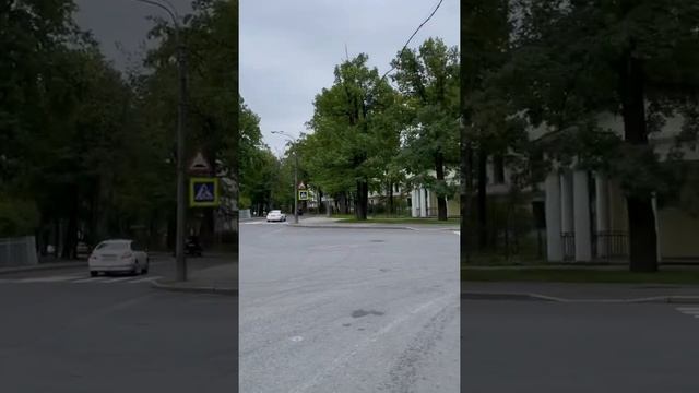 Вход в Екатерининский парк со стороны Орловских ворот. смотреть онлайн