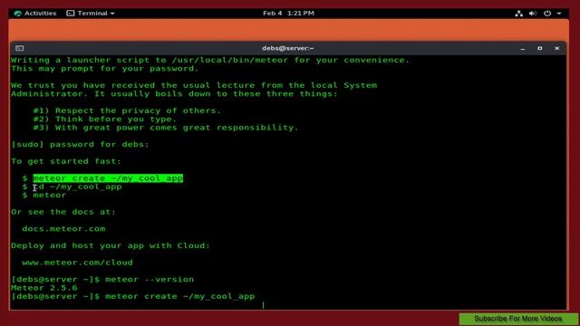 How To Deploy Meteor.js ( MeteorJS ) On Rocky Linux 8.5 смотреть онлайн