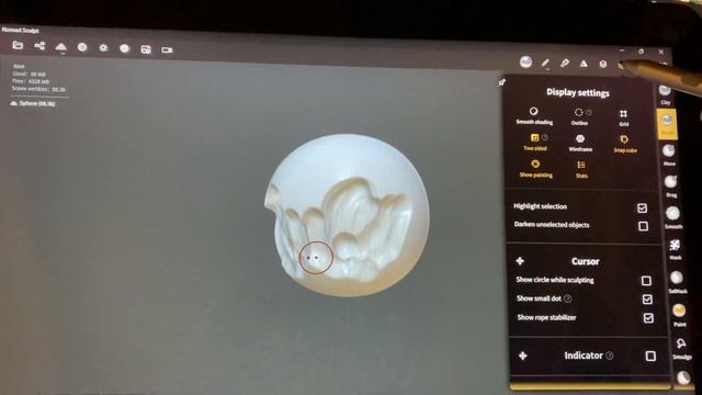 Nomad Sculpt for Windows. смотреть онлайн