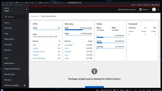 60. Веб-интерфейс - Cockpit смотреть онлайн