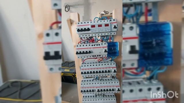 Собрал трёх фазный щиток для двухкомнатной квартире, жк Эвер смотреть онлайн