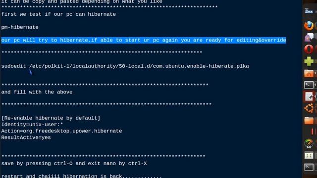 how to re-enable hibernate on ubuntu(12.04) and the rest of the distro смотреть онлайн