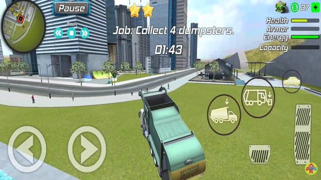 Black Hole Rope Hero Gangster Crime Vegas City #29 - Android Gameplay смотреть онлайн