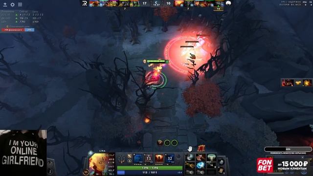 TEAM KID VS TEAM ROSTIK ПЕРВАЯ КАРТА | FONBER ТУРНИР DOTA 2 | UGLYFACEKID