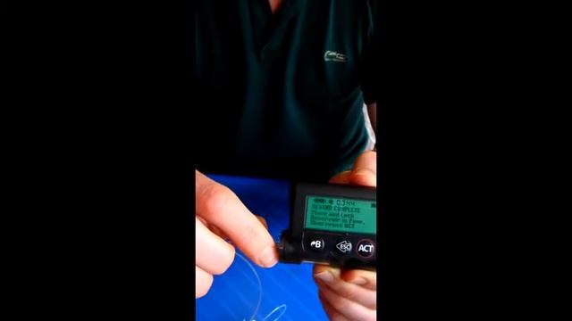 Medtronic VEO Sure T infusion setup смотреть онлайн