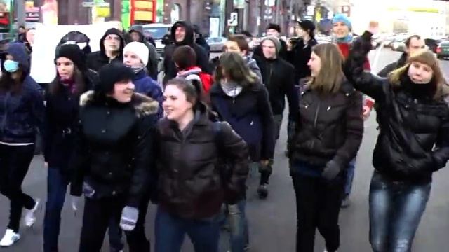 Марш несогласных 31 марта 2011 г. Москва смотреть онлайн