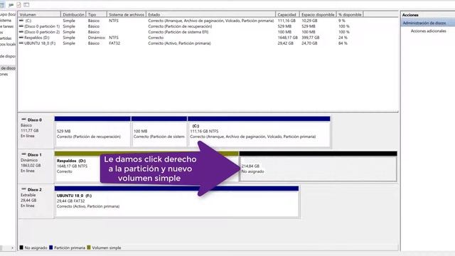 Como crear partición de disco duro | W10/W8/W7 | смотреть онлайн