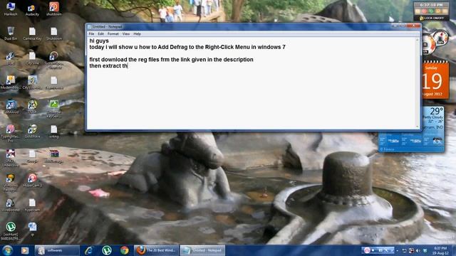 How to Add Defrag to the Right-Click Menu in windows 7.avi смотреть онлайн