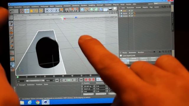 Dell Venue 8 Pro running Cinema 4D with touchscreen on an 8 inch tablet смотреть онлайн