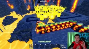 Я получил Golden Titan Speakerman (toilet tower defense) ROBLOX