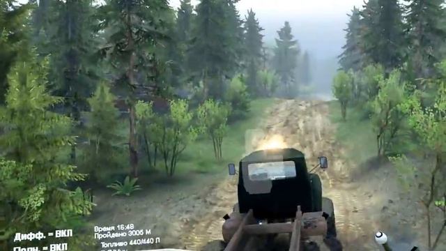 SpinTires Карта Застройщик Барыгин смотреть онлайн