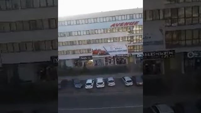 Отель Диамант Болгария!Вид с балкона 4 этаж смотреть онлайн