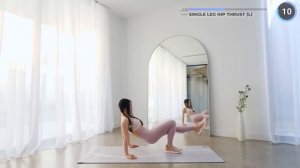 Хлое Тинг / Моя любимая тренировка на ягодицы! 15 минут в день и ваши ягодицы подтянуться!