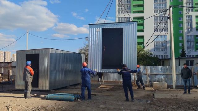 13 мая 2024 г. Отгружена еще одна зимняя бытовка  застройщику г. Уфа.