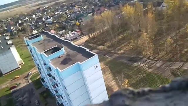 На самом верхнем этаже небоскрёба г. Бобруйска. пр-т Строителей 18
